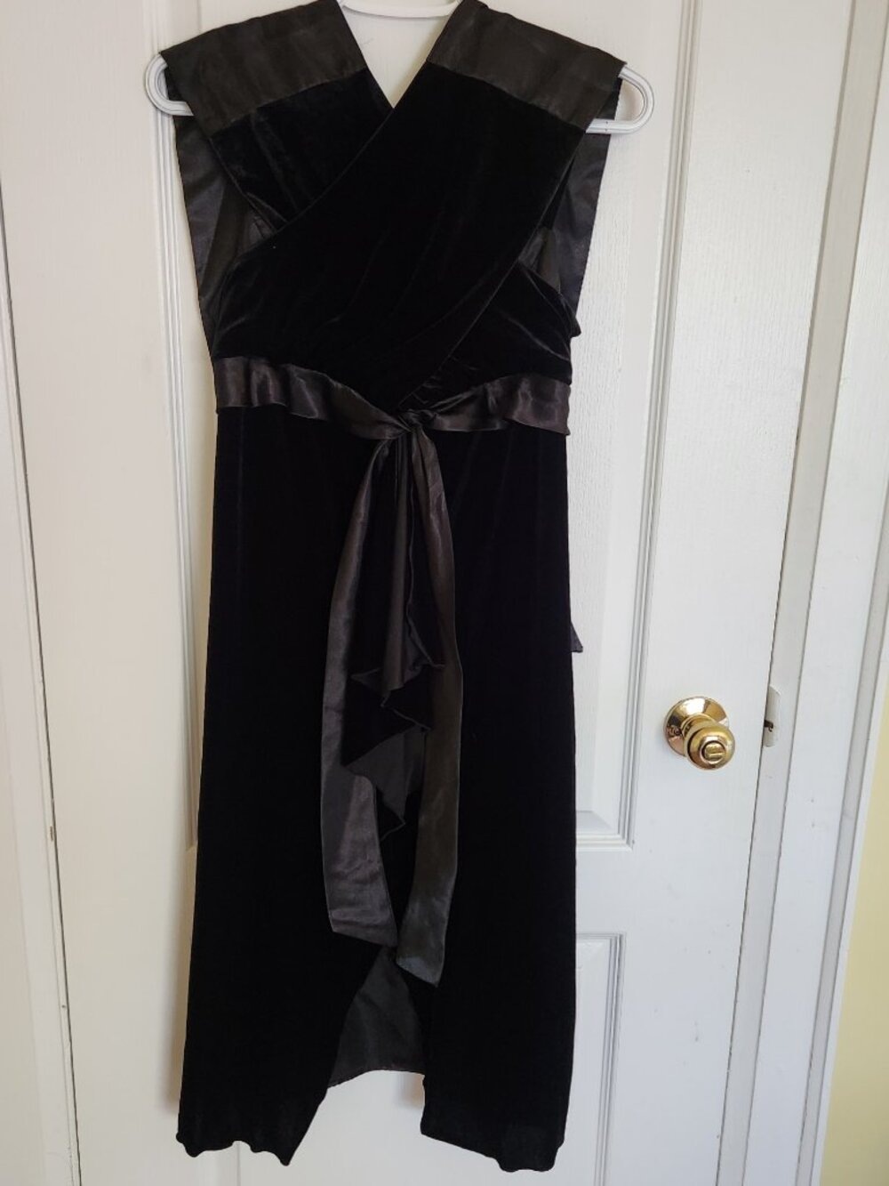 Party dress - Black Velvet